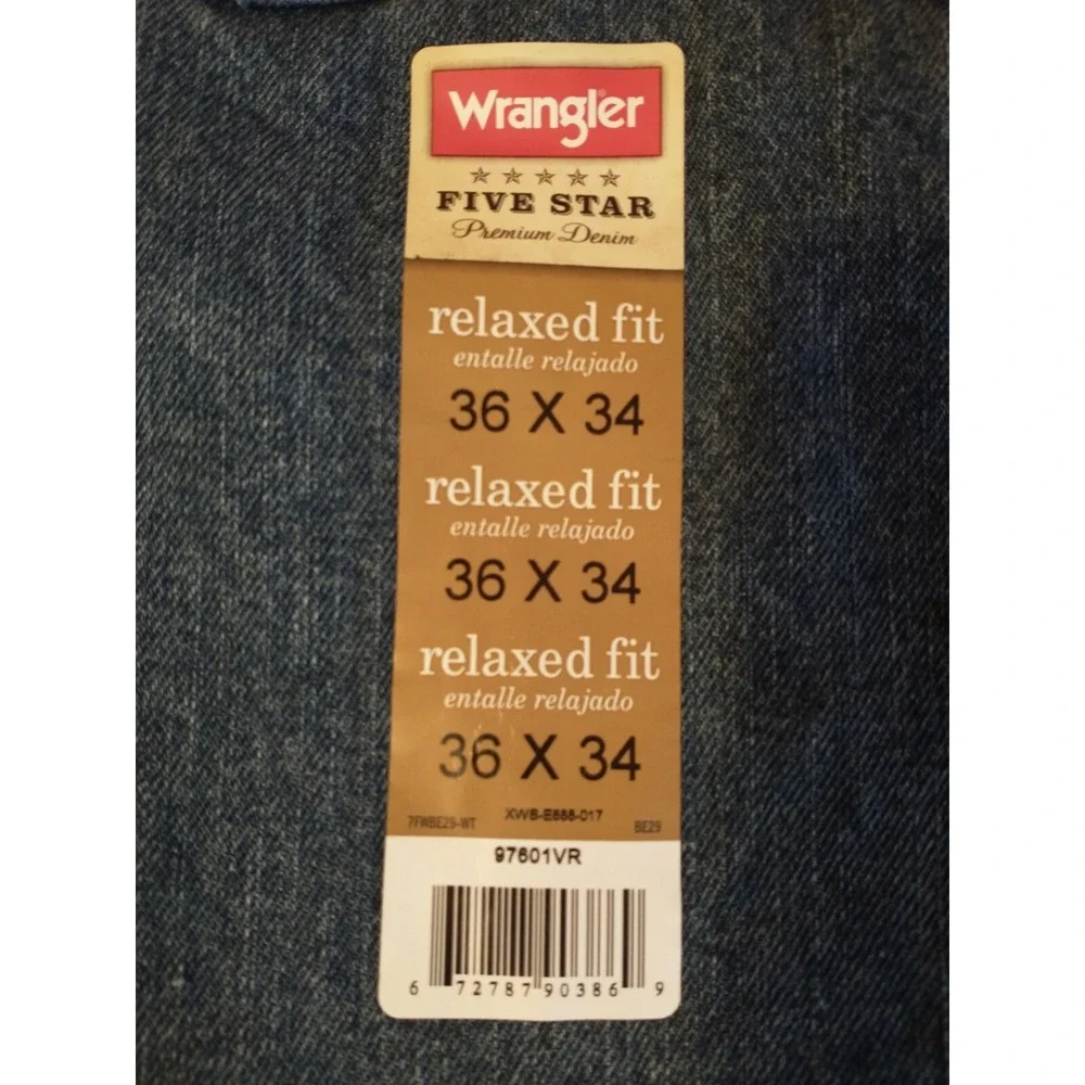 Wrangler jeans five